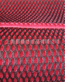 双色三明治网眼布鞋帽三明治网布