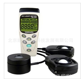 TM208太阳光功率/紫外线/照度三合一TM-208 太阳光功率测试仪