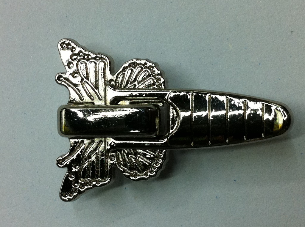 【伟兴辅料】提供5号蝴蝶拉链头服饰配件单头背包军绿色