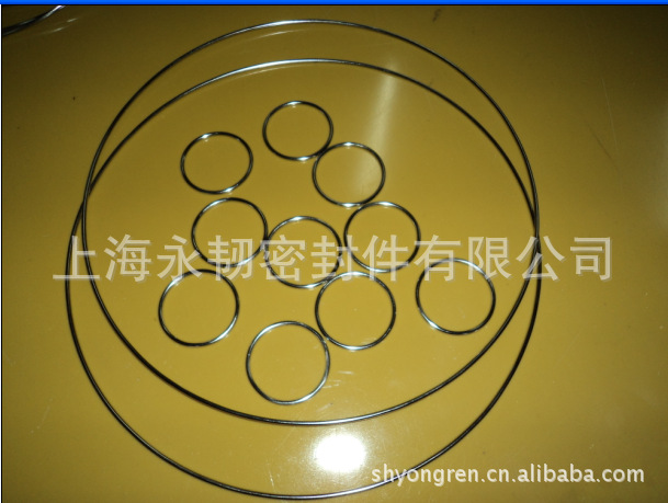 304金属空心O型密封圈304金属空心O型密封圈