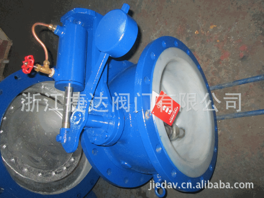 衬PO耐腐蚀微阻缓闭止回阀HH47PO