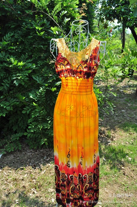 Ethnic beach dress