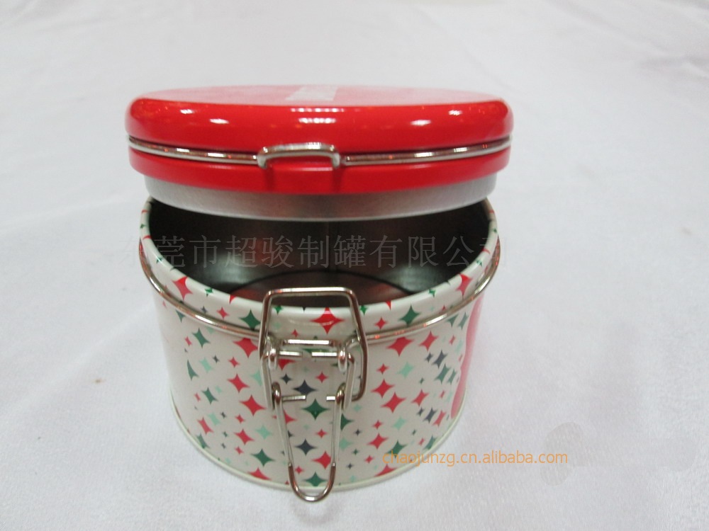 供应密封茶叶圆罐 圆罐 马口铁罐 礼品罐 高档茶叶罐