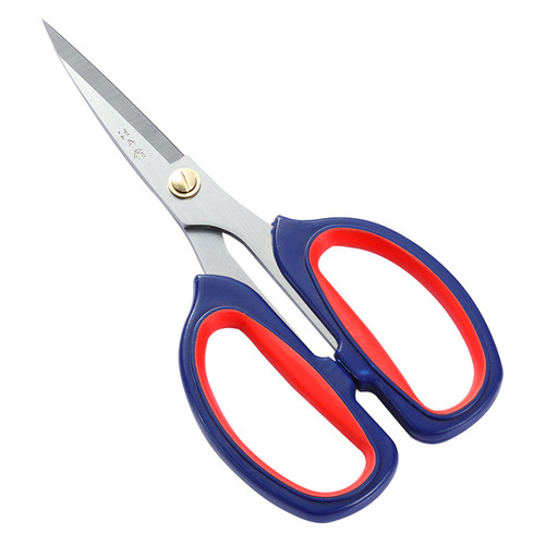 Wang Wukuan household kitchen shears office shears reinforced heavy-duty sharp color stainless steel strong shears industrial shears