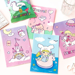 寄語 泡泡糖女孩 收納紙袋 可愛風家居禮物包裝防油紙收納袋 8款