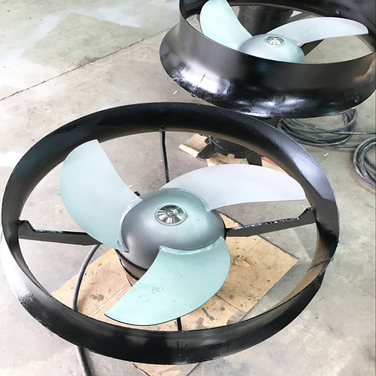 5.5KW猪粪搅拌器化粪池搅拌机 QJB5.5/12-620/3-480 凯普德