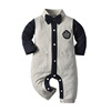 Demi-season autumn children's clothing for boys, bodysuit, children's clothing, wholesale