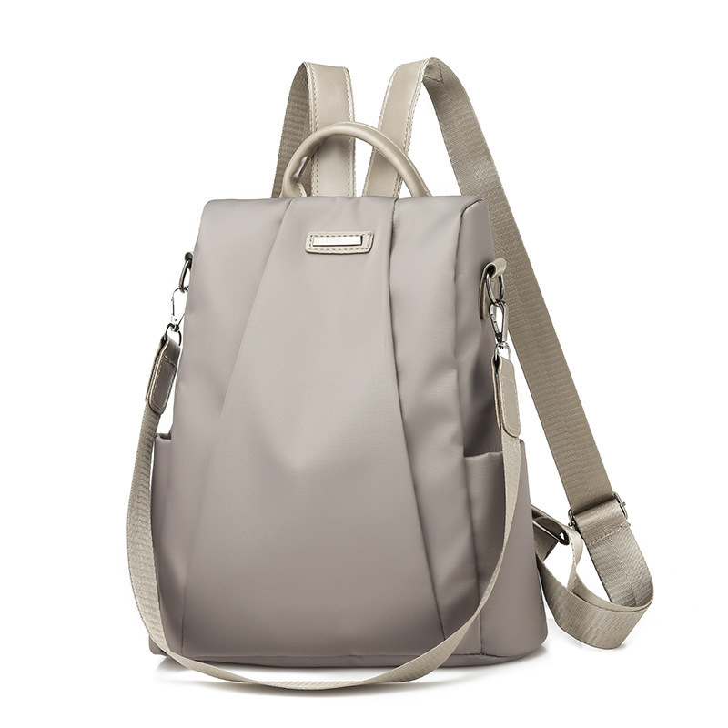 Cross-Border Wholesale Large-Capacity Backpack 2023 New Nylon Fabric Anti-Theft Women's Casual Outing Backpack Urban Style Cross-Border Wholesale Large-Capacity Backpack 2023 New Nylon Fabric Anti-Theft Women's Casual Outing Backpack Urban Style