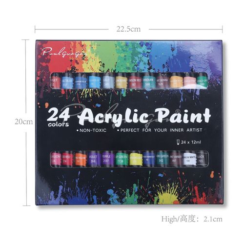 Acrylic paint Paul Gauguin 24 colors Amazon art wall painting waterproof painting graffiti paint
