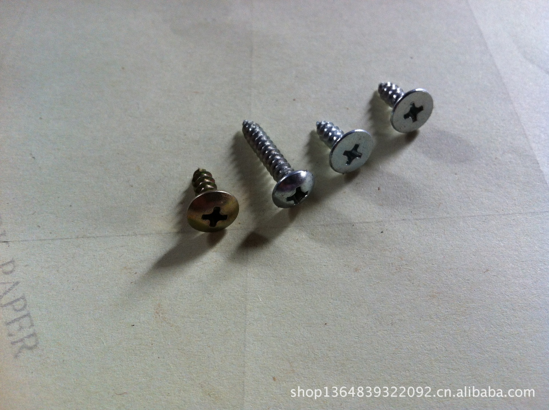 厂家直销4.8-8.8级DIN7982 沉头自攻螺钉 机螺丝 非标螺丝