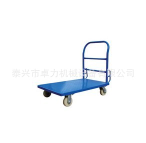 平板手推车，铁皮平台车，苏州静音手推车