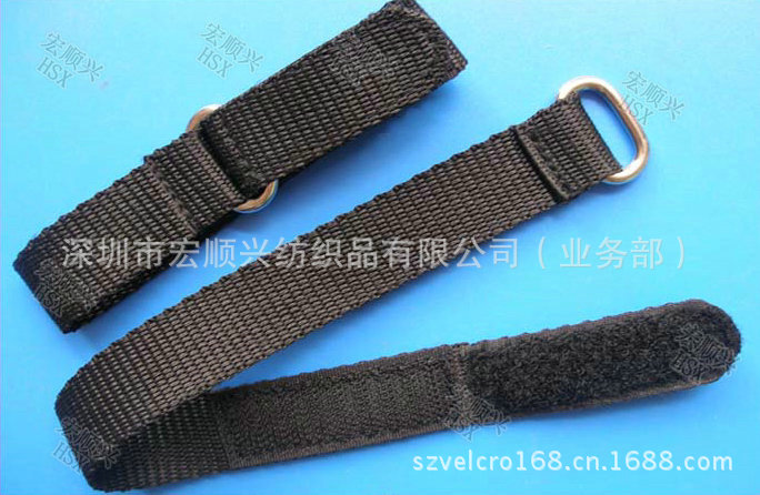 供应魔术贴手表带尼龙，带扣魔术贴织带，粘扣带 魔鬼粘