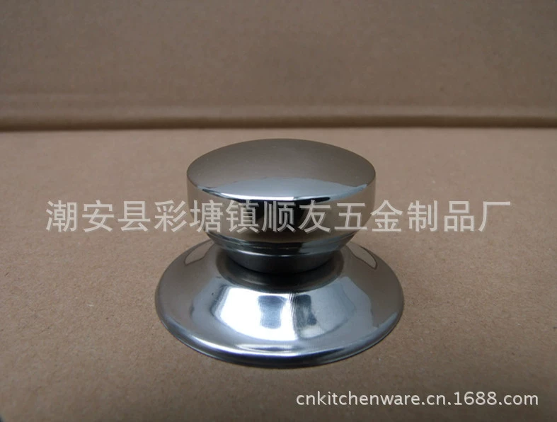 Аксессуары для посуды из нержавеющей стали Аксессуары для крышек кастрюль Большой маленький размер Немагнитная нержавеющая сталь Изысканные бусины Верхние бусины