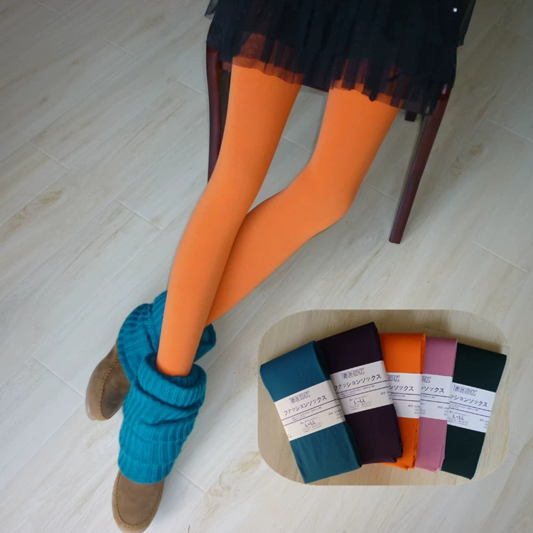 Puritors Memory Masterpieces with good daily single color velvet stockings and pantyhose pantyhose autumn and winter candy base children