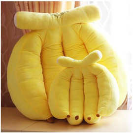 水果香蕉抱枕创意 抱枕可爱 靠垫 靠枕 抱枕头毛绒玩具批发