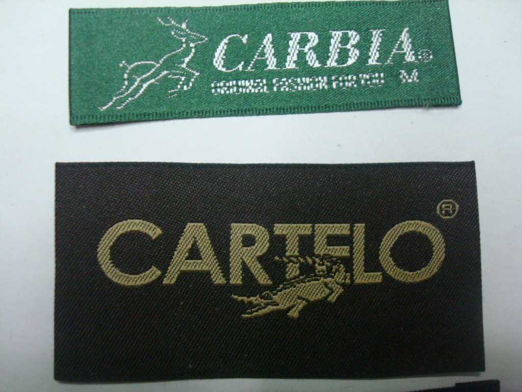 【厂家设计制作】织唛 木梭织唛 布标 领标  电脑织唛 商标织唛