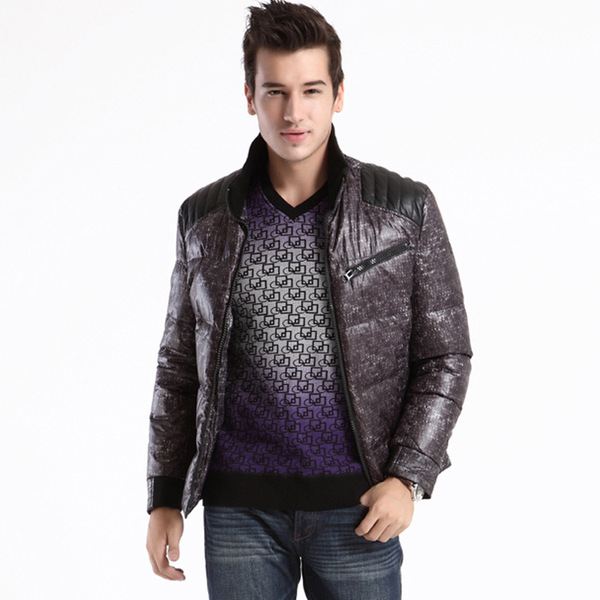 Brand demi-season down jacket