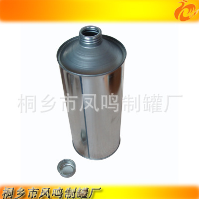 化工罐 1000ml 马口铁包装罐 铁罐 1L装清洗剂还原剂罐 溶剂铁瓶