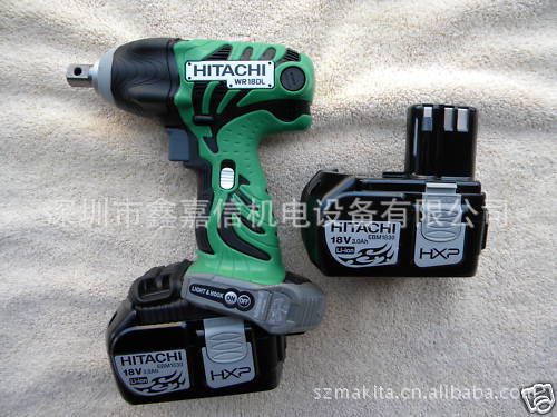 批发日本hitachi日立充电式冲击扳手WR18DL