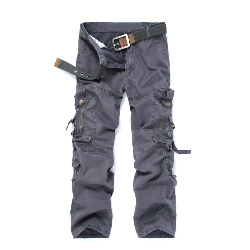 厂家直销 诚招理 ebay热卖款 纯棉多袋工装裤 大码裤 欧码户外裤