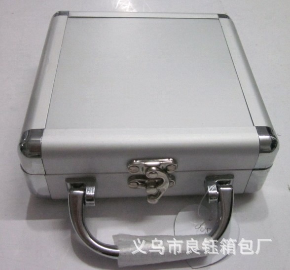 厂家批发美甲工具箱 弯管箱 铝合金箱 弯管化妆箱 专业化妆箱