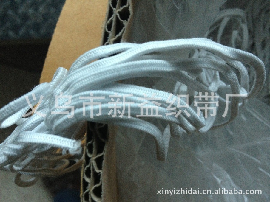 现货销售厂家直销 0.3cm0.4cm0.6cm针织钩编松紧带 窄松紧带批发