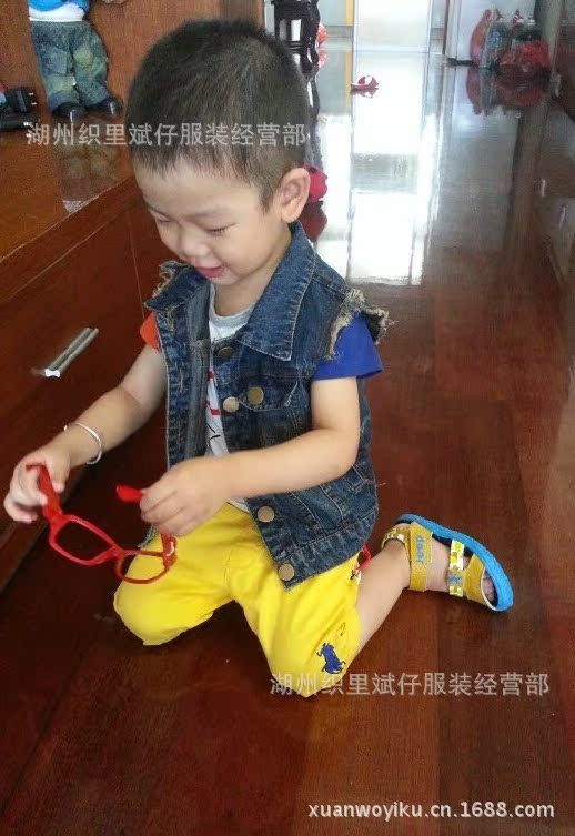 Gilet enfant en toile - Ref 2069528 Image 13