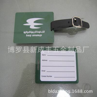 supply Full Page printing PVC Luggage tag Luggage tag superior quality PVC Luggage tag