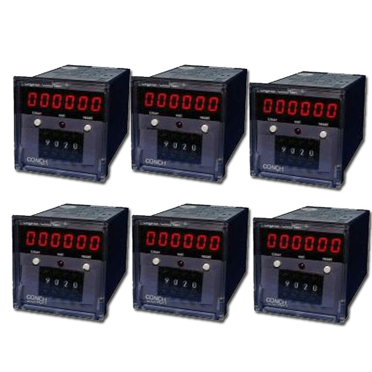 琦胜CONCH计数器CA-52P-N 5位显示二段设定型计数器