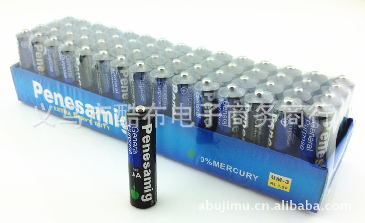 五号电池批发5号电池AA 充电电池 碳性电池五号电池批发