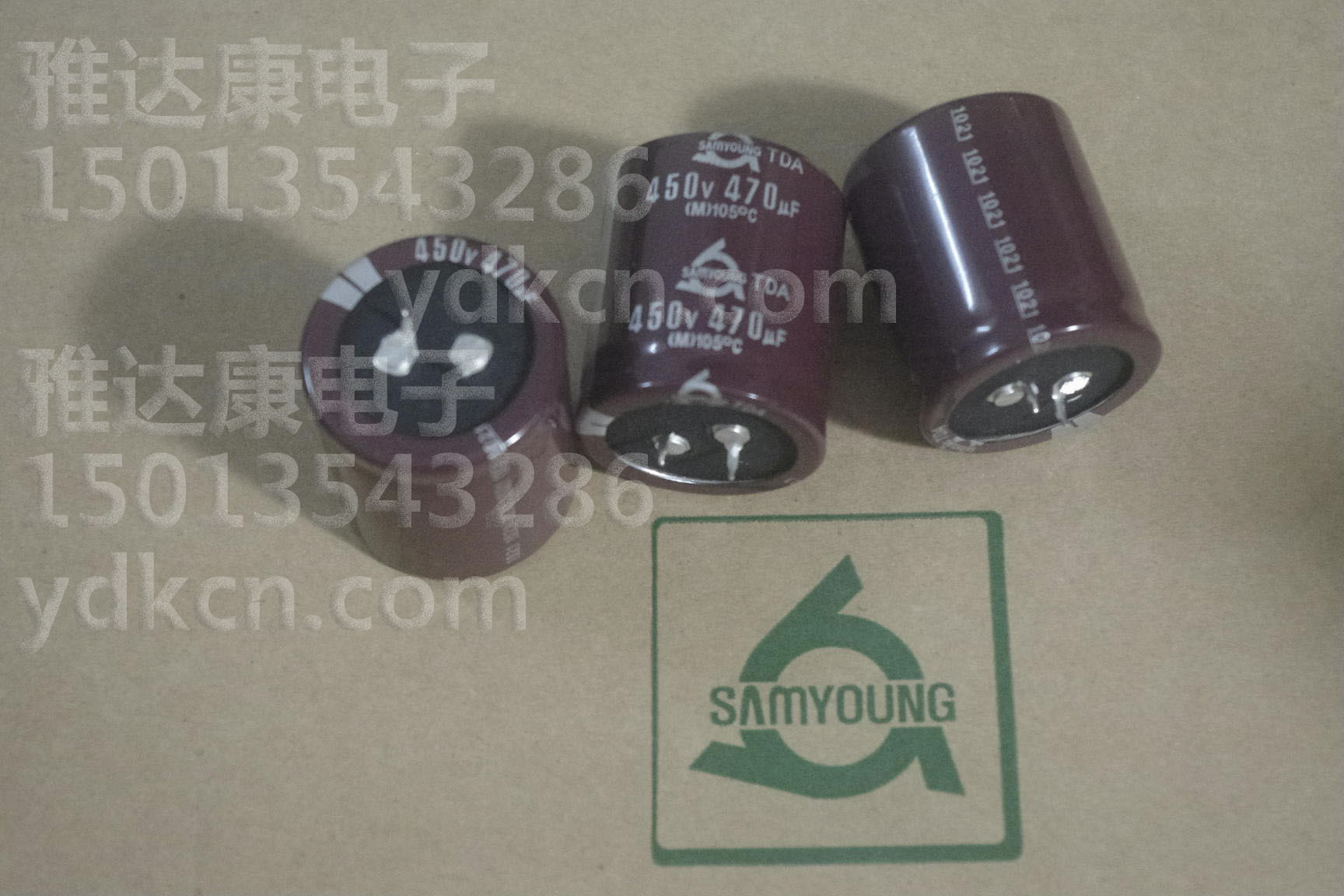 450V470UF铝电解电容厂家足压 三莹代理铝电解电容YADACON450V4