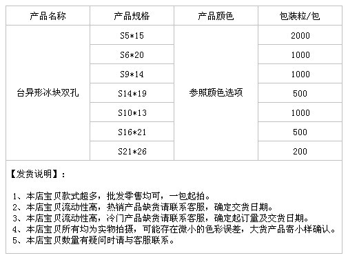 台异形冰块双孔