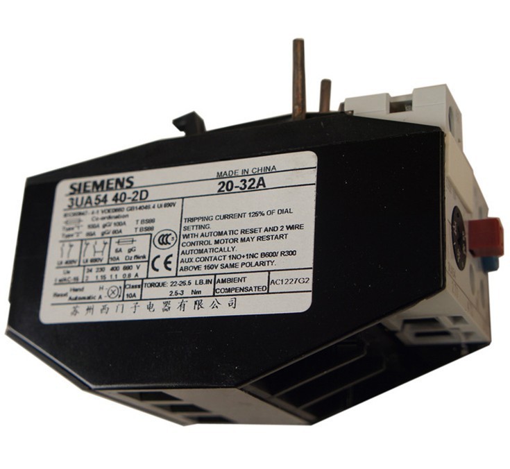 热继电器  3UA54 40-2D    20-32A