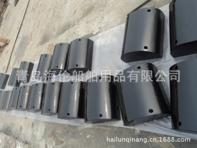 供应彩色聚氨酯EVA D型实心护舷 橡胶圆形护舷 橡胶D型护舷图18