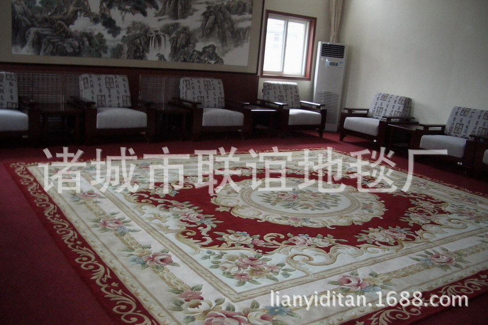 中式古典 80%羊毛 精细量地毯做工保障