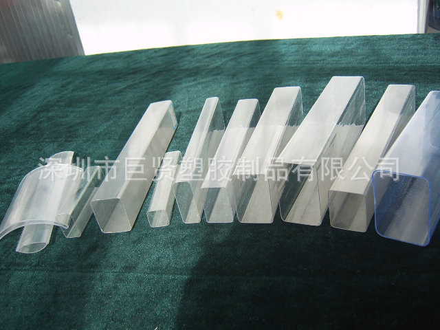 直销供应 方形透明塑料管 食品级塑料管