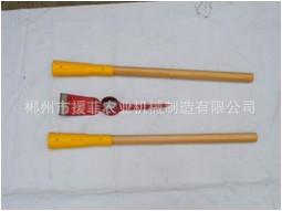 PICK出口南美锻打钢镐P401辊锻  钢镐牌P406红色钢镐带木柄P407