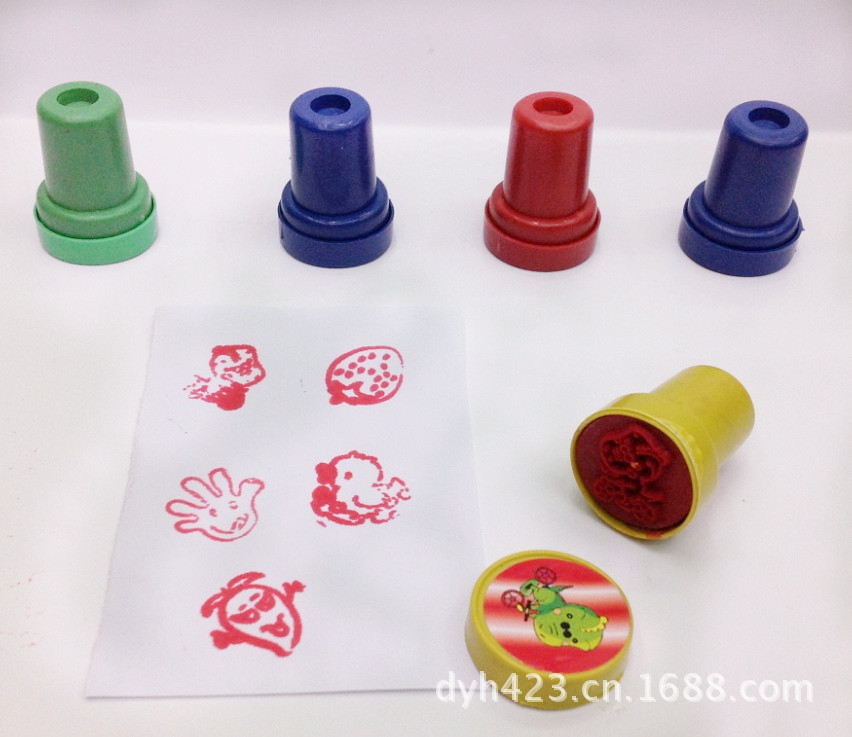 韩版卡通印章 小个 展个