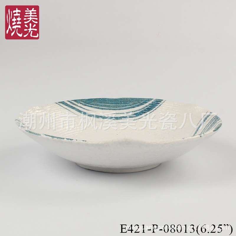 Micron burned characteristic theme Restaurant hotel Restaurant ceramics tableware Cold dish with side dishes E421-P-08013