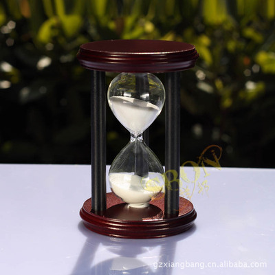 wooden  Timing hourglass 30 originality Home Furnishing Decoration Glass Crafts TaoBao Source of goods hourglass wholesale