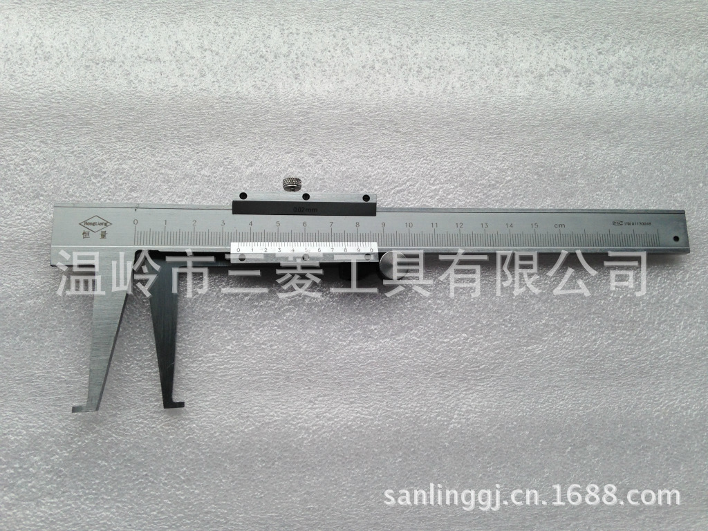 批发上海恒量单内沟槽游标卡尺9-150MM,20-200.30-300等 正品保证