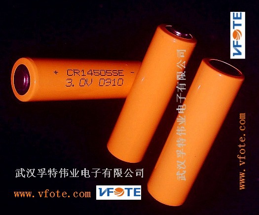 武汉瑞孚特VFOTE供高新仪表用高容量一次性锂锰电池CR14505