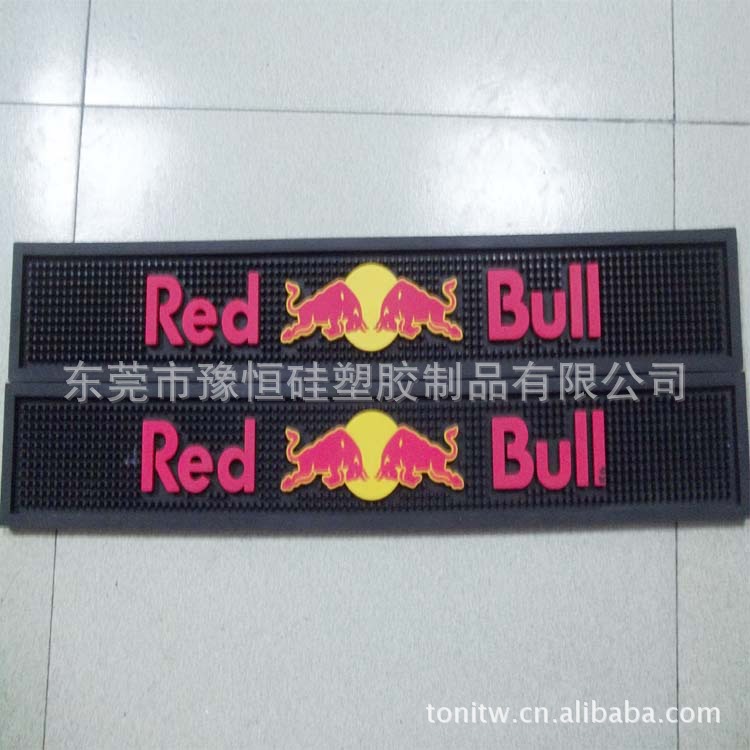 供应红牛软胶酒吧垫.优质环保吧台垫.pvc酒吧垫