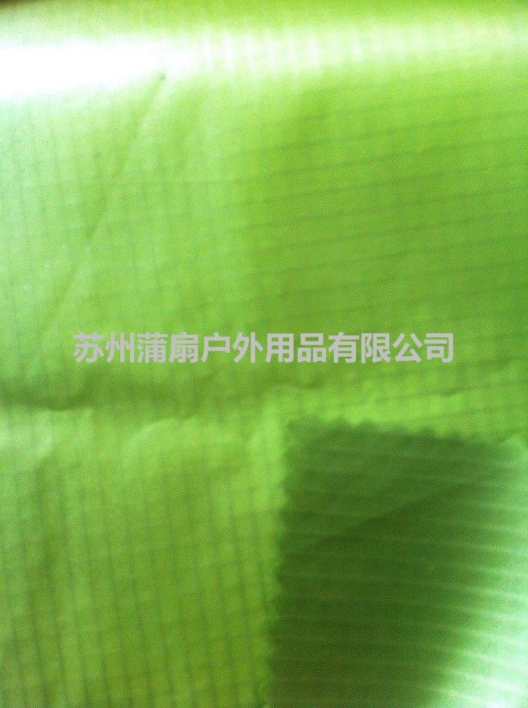 涂硅硅油超轻超薄40D 尼龙双线格 双面涂硅2,000 帐篷雨衣防水袋