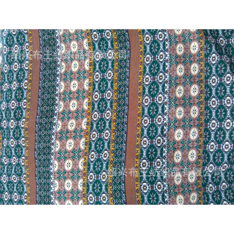 【厂家制造】热销供应雪纺数码印花面料 高档裙装雪纺面料