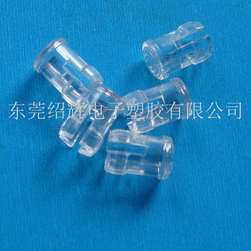 东莞厂家直供 LED灯套 直径5MMLED导光罩 LED塑料灯罩