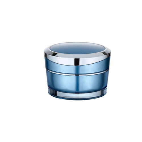 供应50克斜肩锥圆亚克膏霜瓶，面膜包装瓶