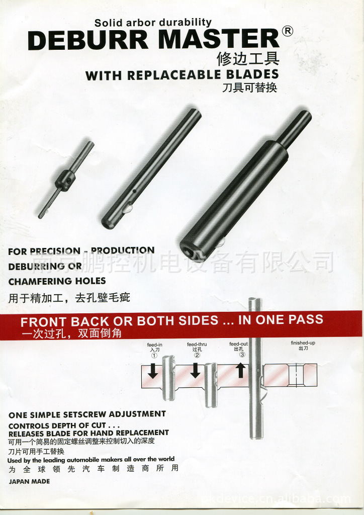 日本极东可替换修边工具