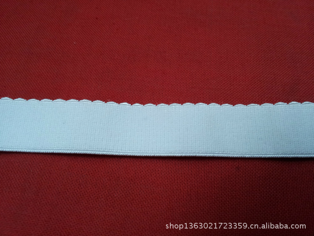 供应内衣文胸松紧带 2.0cm月芽双面绒芽边带 W005