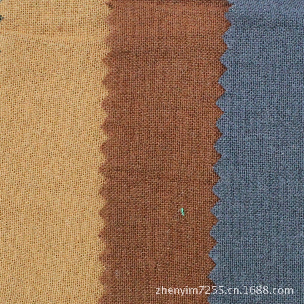 M-218  现货供应棉麻洗水服装面料